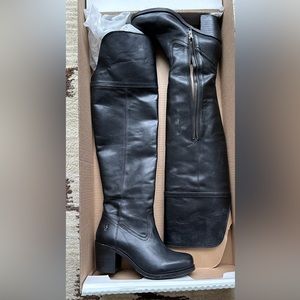 Frye Over the Knee black boots size 6.5- only worn once